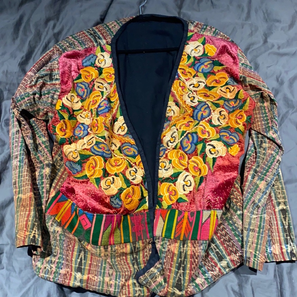 Handmade Multi Colored Jacket